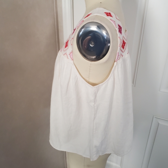 MADEWELL Embroidered Neckline Tank - Picture 7 of 13